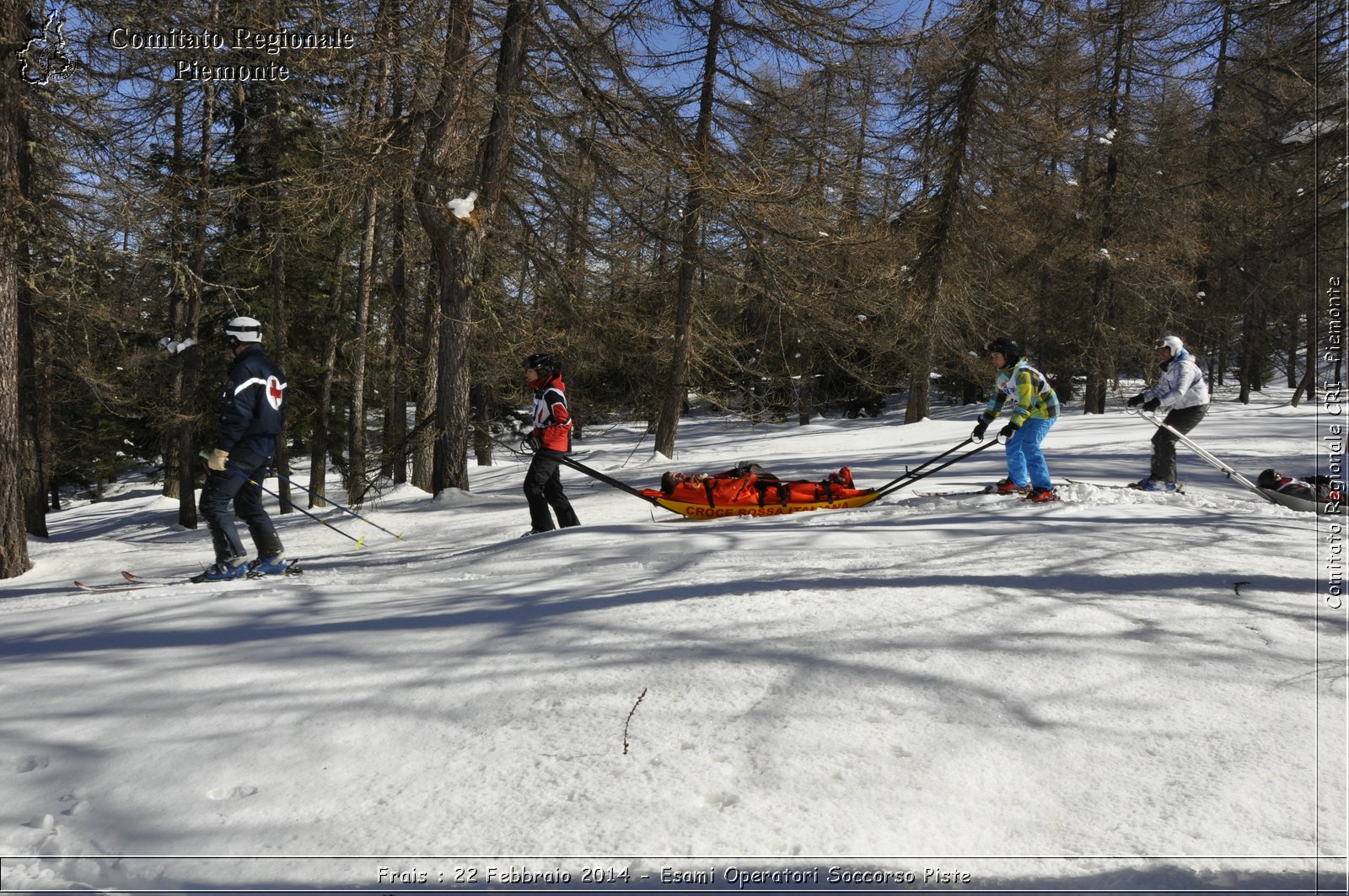 Frais : 22 Febbraio 2014 - Esami Operatori Soccorso Piste - Comitato Regionale del Piemonte