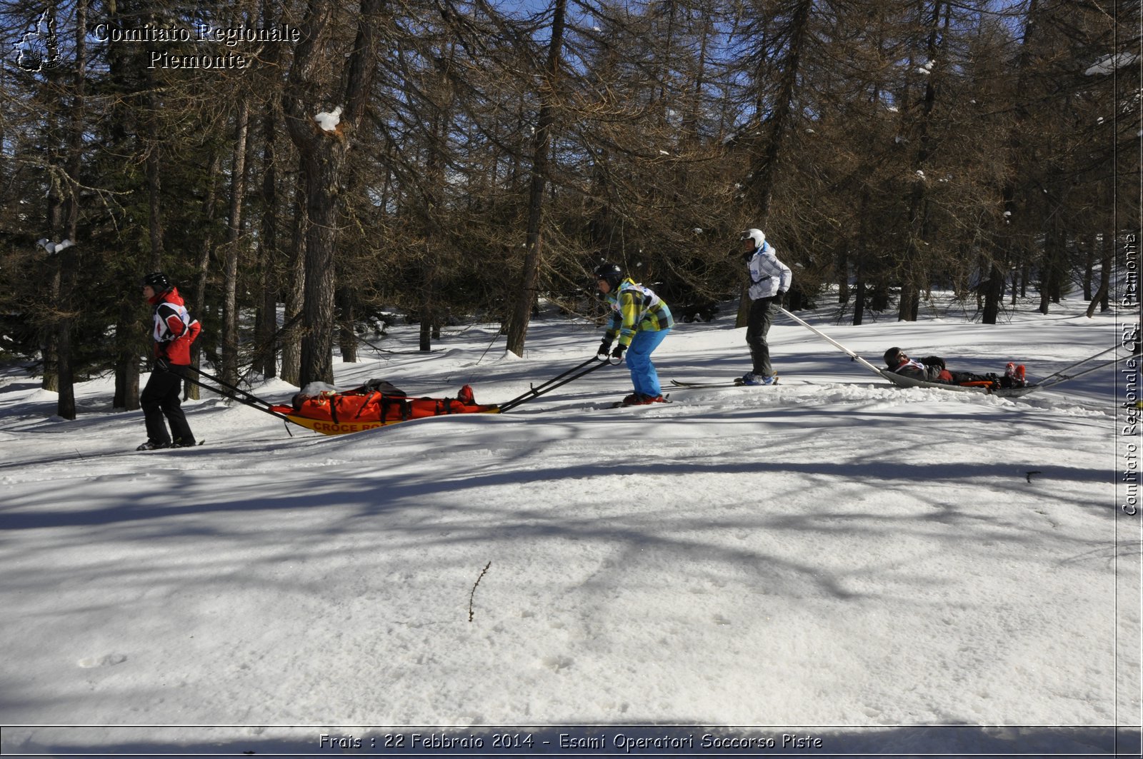 Frais : 22 Febbraio 2014 - Esami Operatori Soccorso Piste - Comitato Regionale del Piemonte