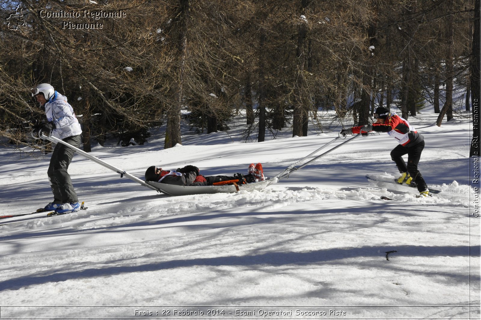 Frais : 22 Febbraio 2014 - Esami Operatori Soccorso Piste - Comitato Regionale del Piemonte