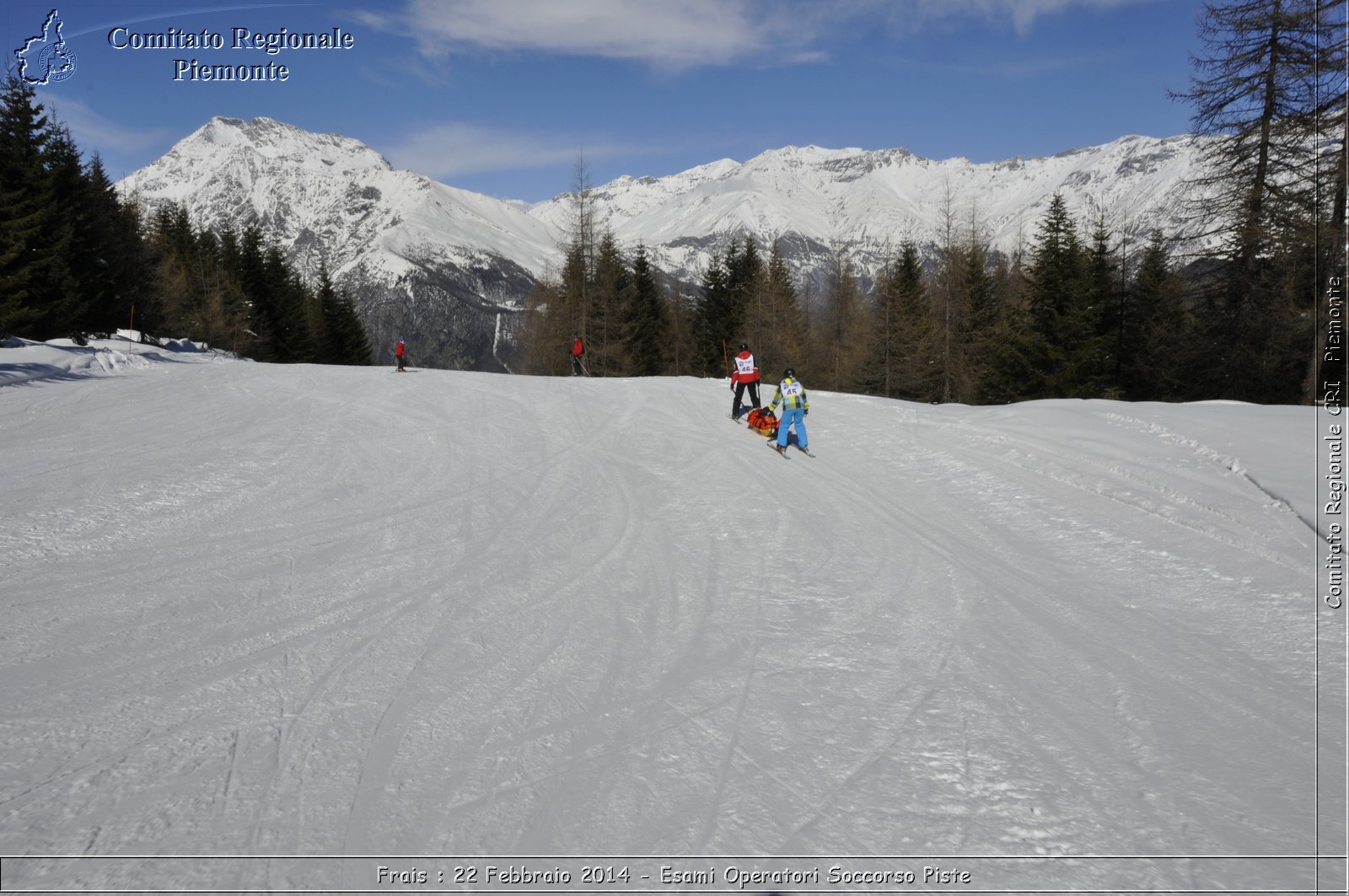 Frais : 22 Febbraio 2014 - Esami Operatori Soccorso Piste - Comitato Regionale del Piemonte