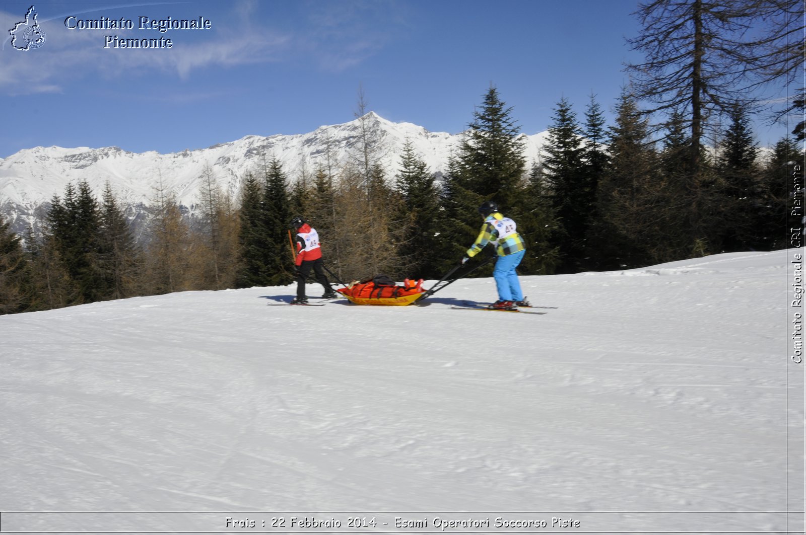 Frais : 22 Febbraio 2014 - Esami Operatori Soccorso Piste - Comitato Regionale del Piemonte