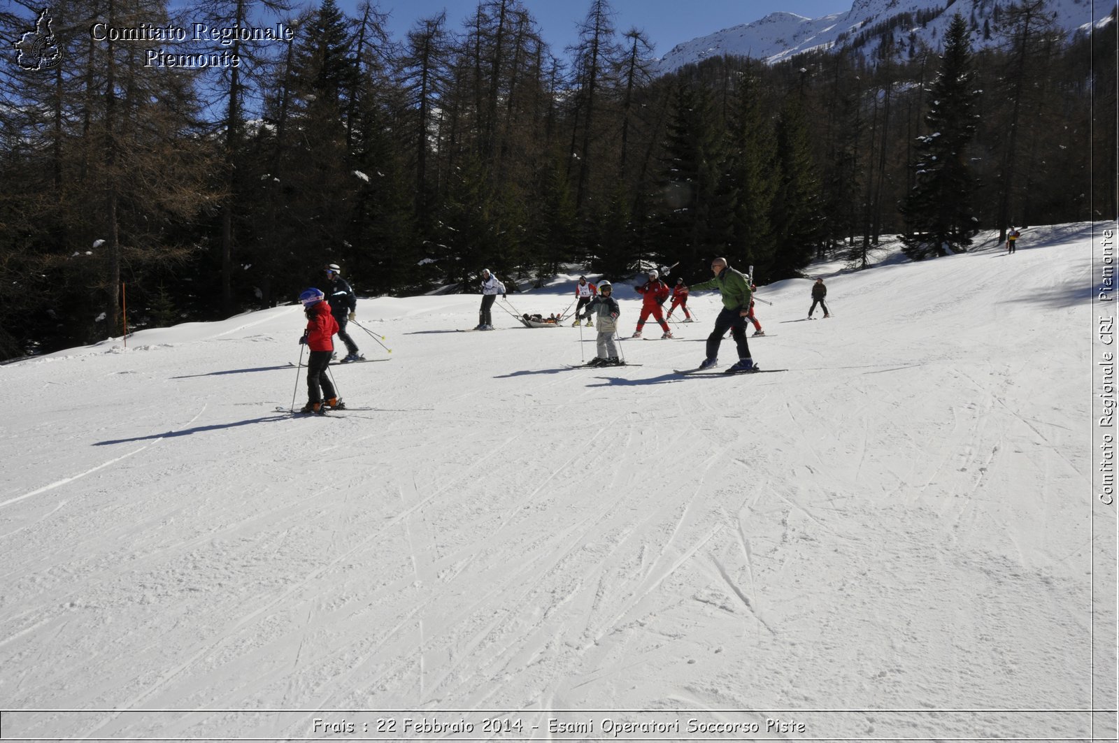 Frais : 22 Febbraio 2014 - Esami Operatori Soccorso Piste - Comitato Regionale del Piemonte