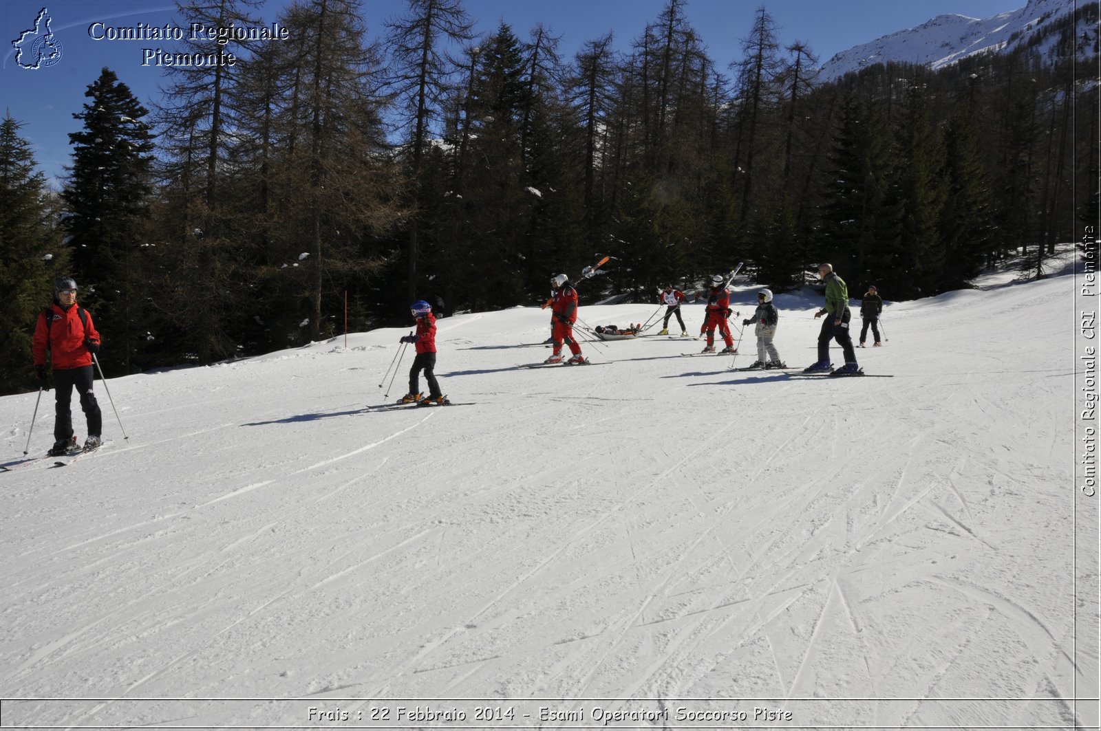 Frais : 22 Febbraio 2014 - Esami Operatori Soccorso Piste - Comitato Regionale del Piemonte