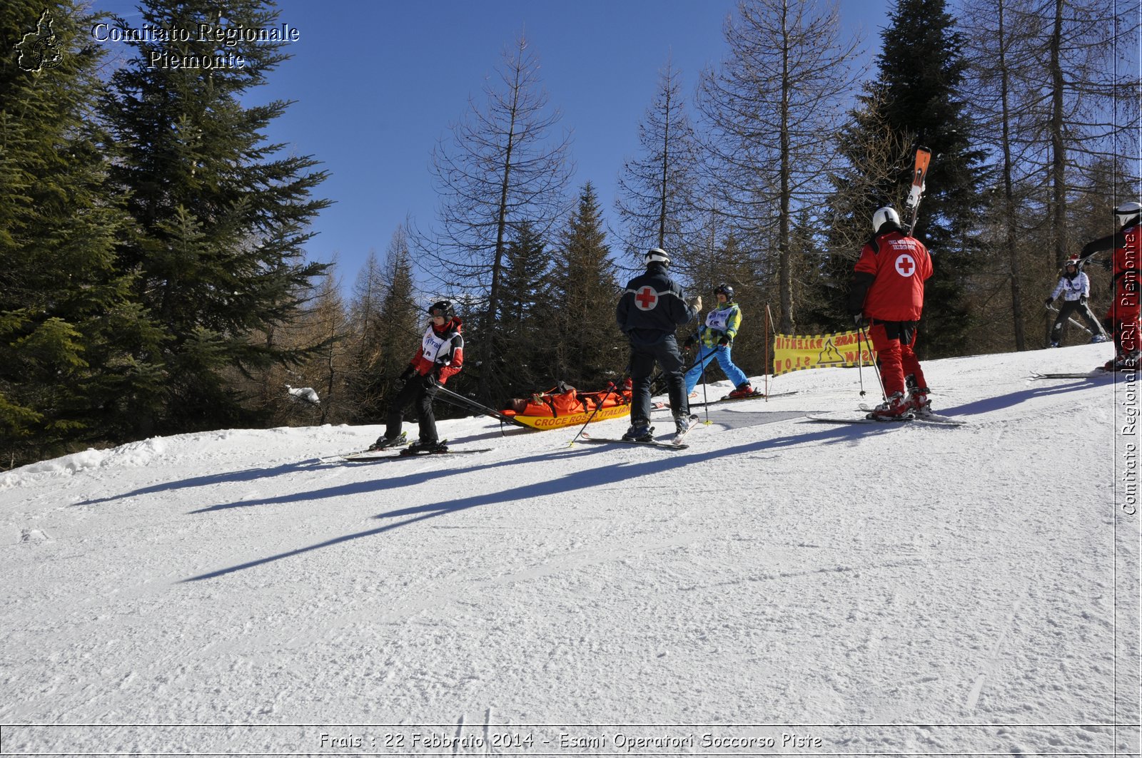 Frais : 22 Febbraio 2014 - Esami Operatori Soccorso Piste - Comitato Regionale del Piemonte