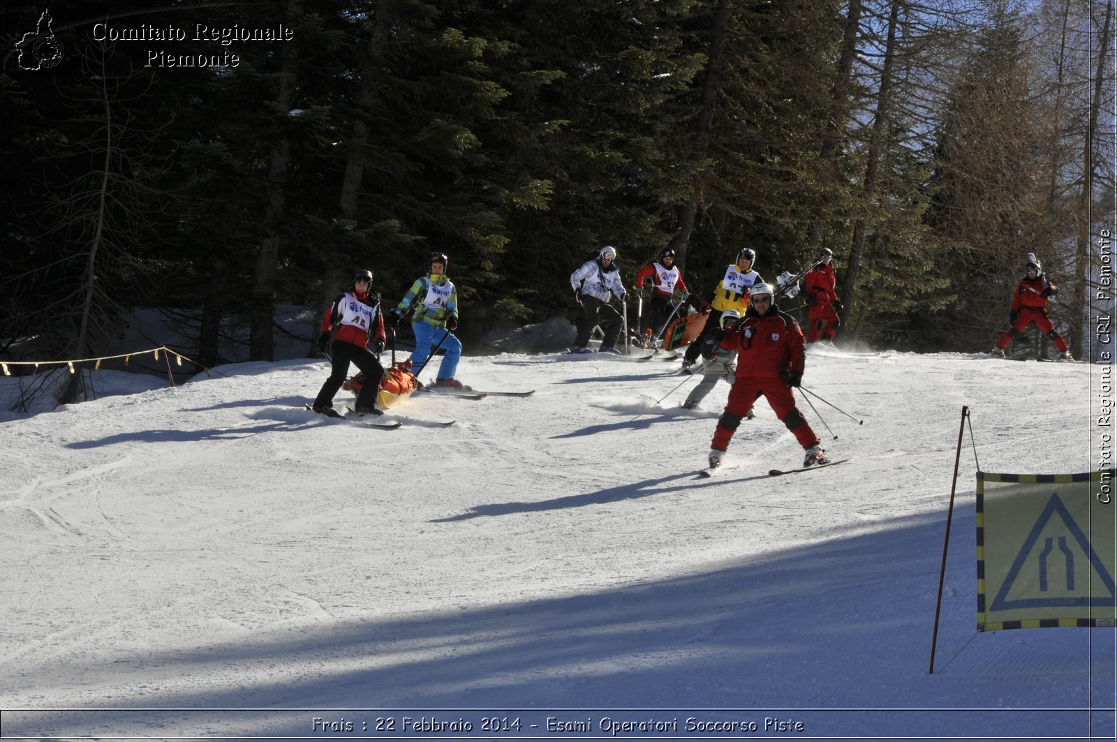 Frais : 22 Febbraio 2014 - Esami Operatori Soccorso Piste - Comitato Regionale del Piemonte