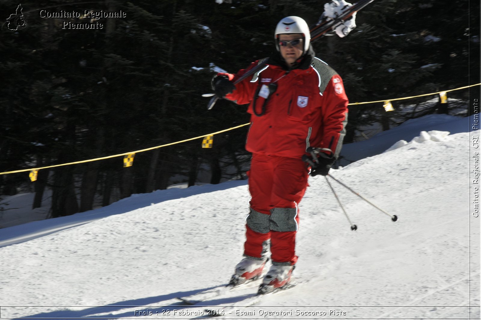 Frais : 22 Febbraio 2014 - Esami Operatori Soccorso Piste - Comitato Regionale del Piemonte