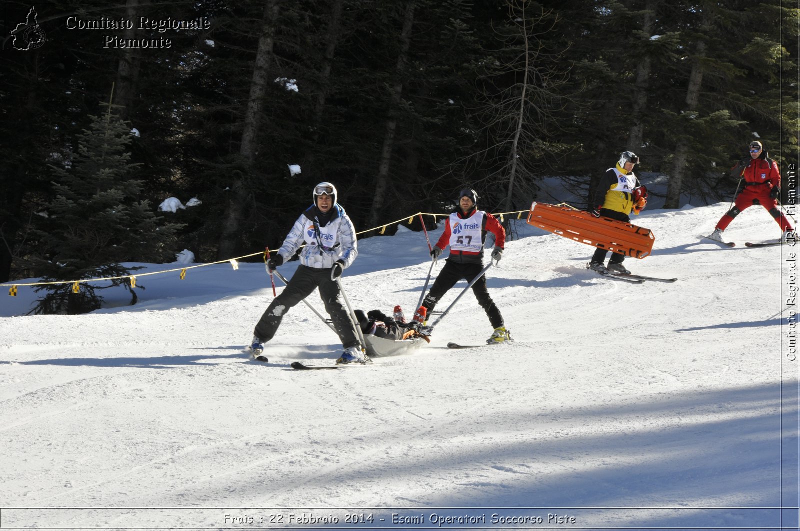 Frais : 22 Febbraio 2014 - Esami Operatori Soccorso Piste - Comitato Regionale del Piemonte