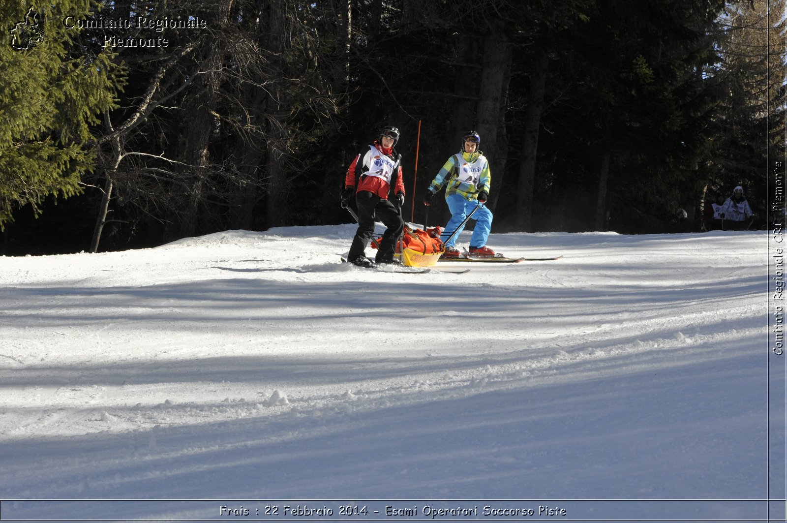 Frais : 22 Febbraio 2014 - Esami Operatori Soccorso Piste - Comitato Regionale del Piemonte