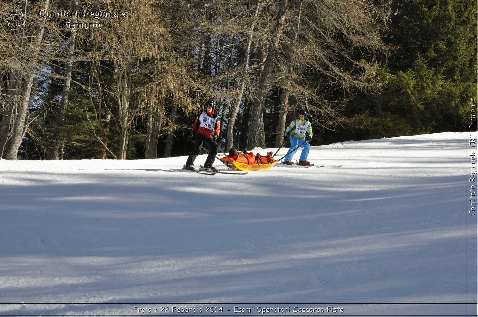 Frais : 22 Febbraio 2014 - Esami Operatori Soccorso Piste - Comitato Regionale del Piemonte