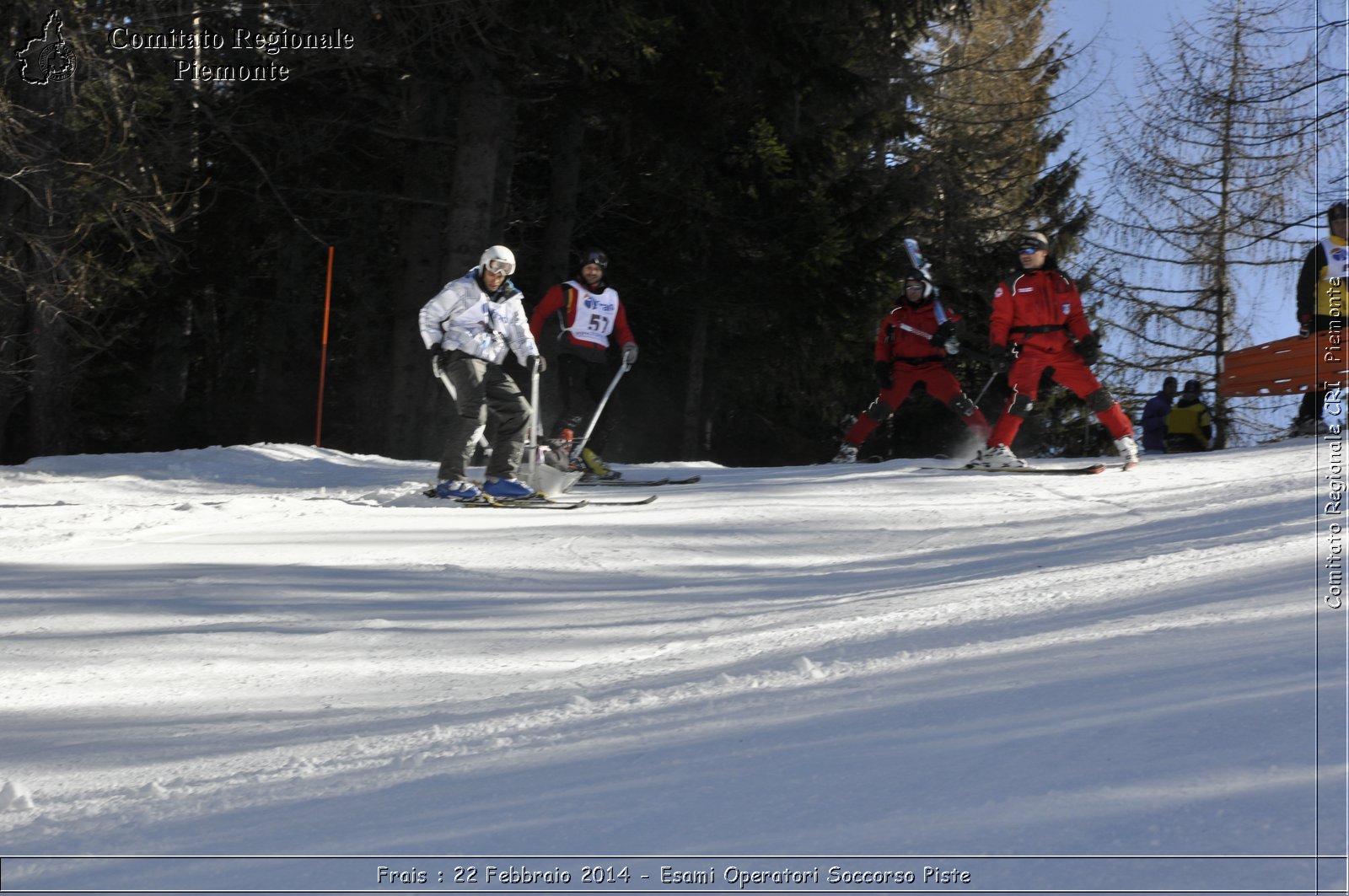 Frais : 22 Febbraio 2014 - Esami Operatori Soccorso Piste - Comitato Regionale del Piemonte