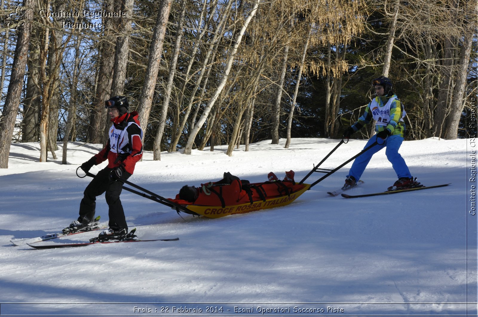 Frais : 22 Febbraio 2014 - Esami Operatori Soccorso Piste - Comitato Regionale del Piemonte