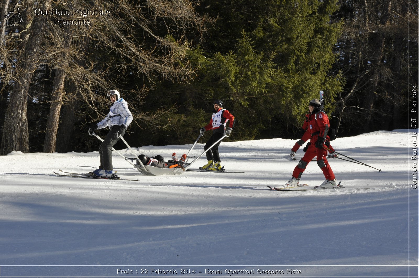 Frais : 22 Febbraio 2014 - Esami Operatori Soccorso Piste - Comitato Regionale del Piemonte