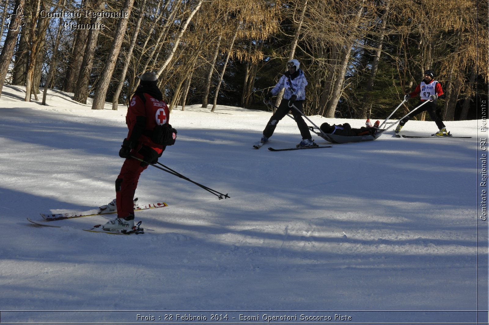 Frais : 22 Febbraio 2014 - Esami Operatori Soccorso Piste - Comitato Regionale del Piemonte