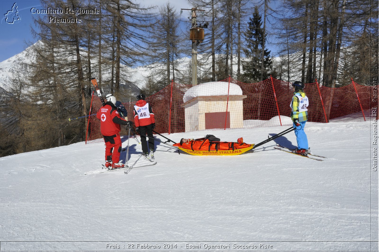 Frais : 22 Febbraio 2014 - Esami Operatori Soccorso Piste - Comitato Regionale del Piemonte