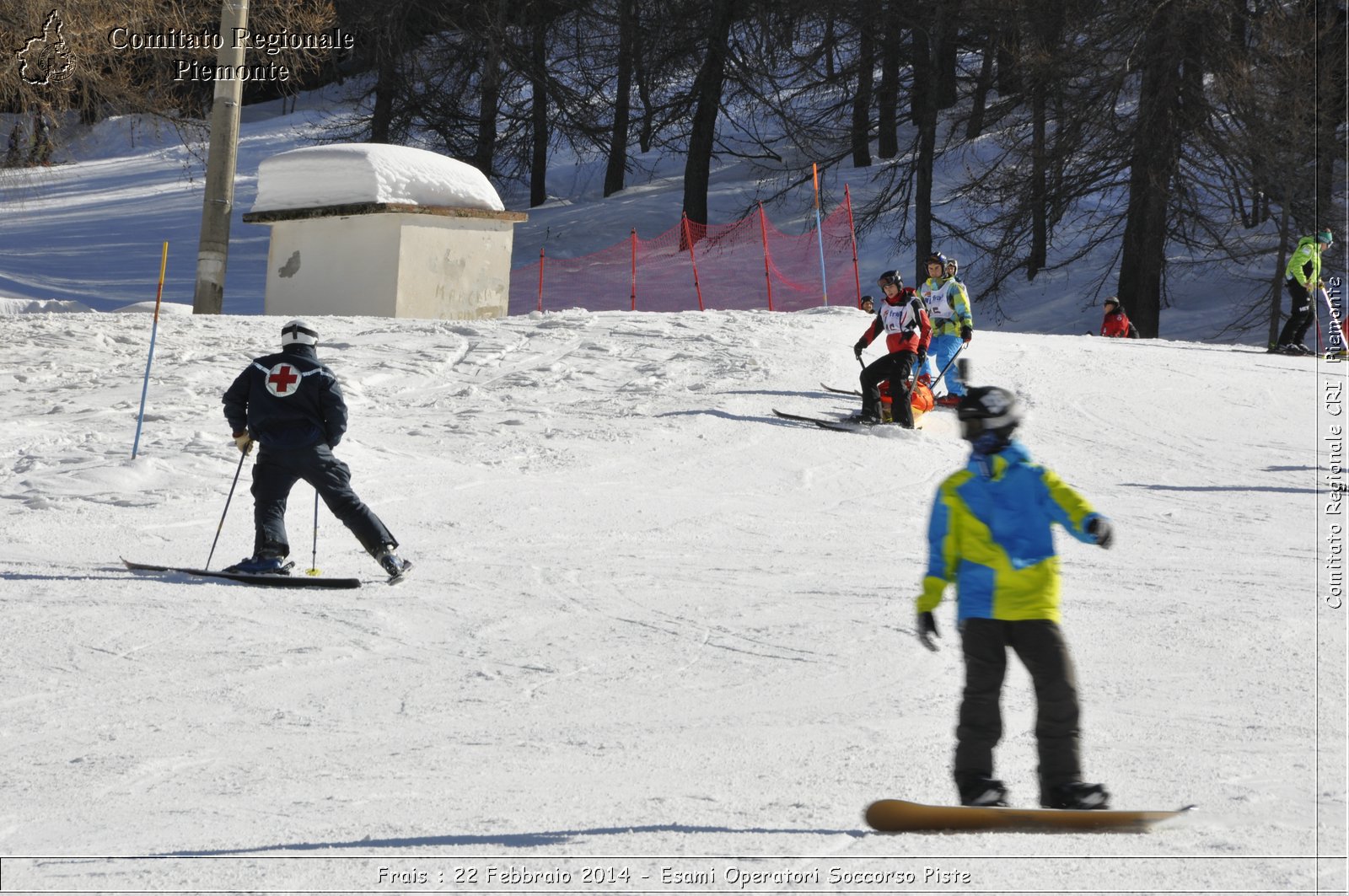 Frais : 22 Febbraio 2014 - Esami Operatori Soccorso Piste - Comitato Regionale del Piemonte