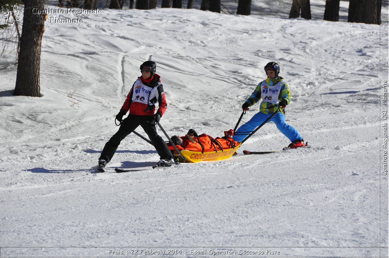 Frais : 22 Febbraio 2014 - Esami Operatori Soccorso Piste - Comitato Regionale del Piemonte