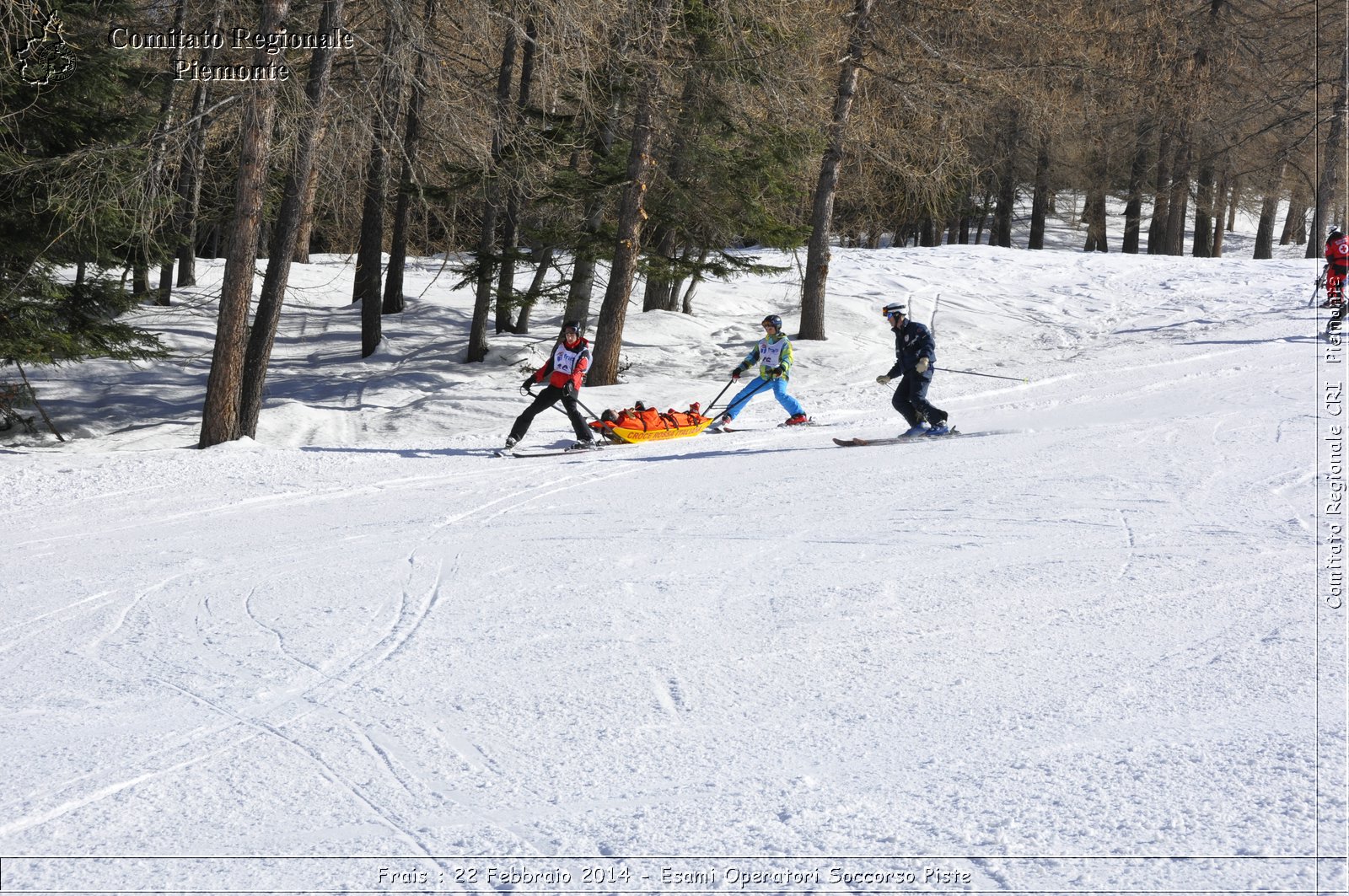 Frais : 22 Febbraio 2014 - Esami Operatori Soccorso Piste - Comitato Regionale del Piemonte