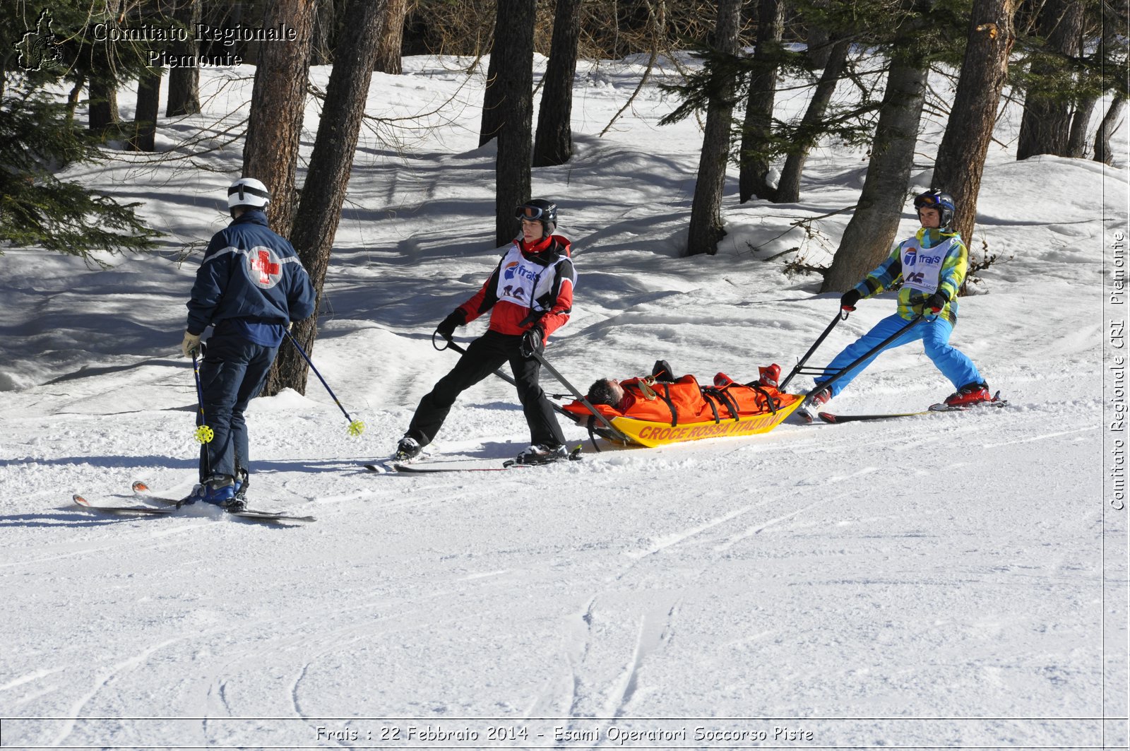 Frais : 22 Febbraio 2014 - Esami Operatori Soccorso Piste - Comitato Regionale del Piemonte