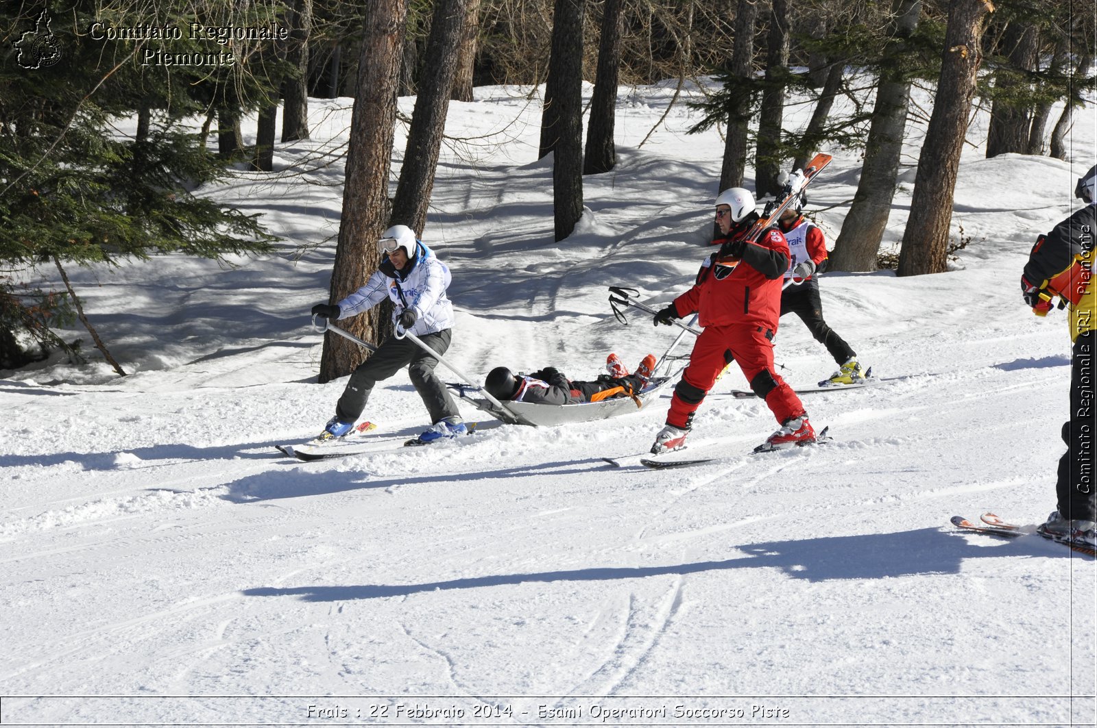 Frais : 22 Febbraio 2014 - Esami Operatori Soccorso Piste - Comitato Regionale del Piemonte