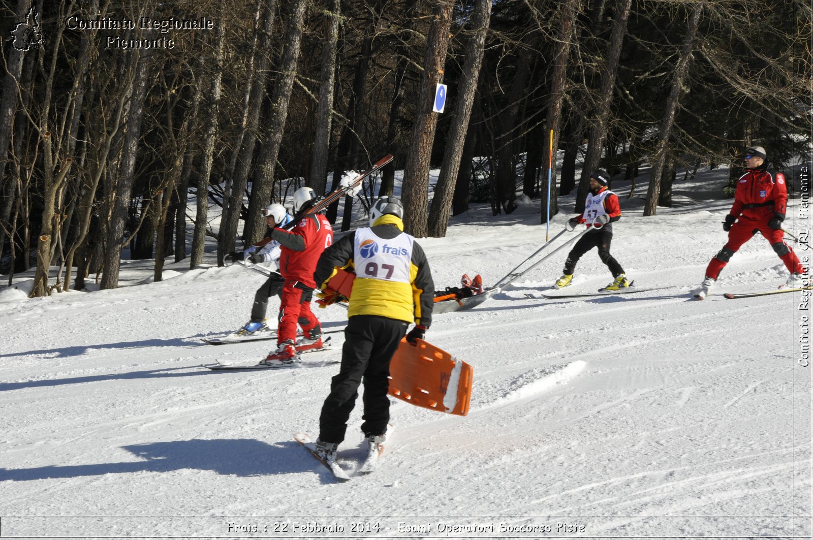 Frais : 22 Febbraio 2014 - Esami Operatori Soccorso Piste - Comitato Regionale del Piemonte