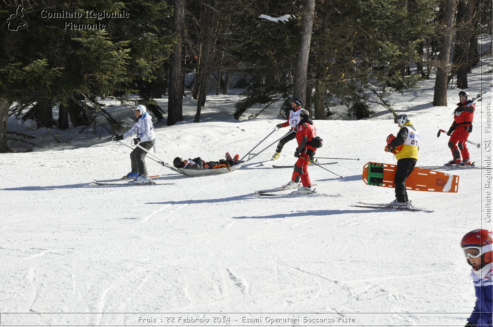 Frais : 22 Febbraio 2014 - Esami Operatori Soccorso Piste - Comitato Regionale del Piemonte