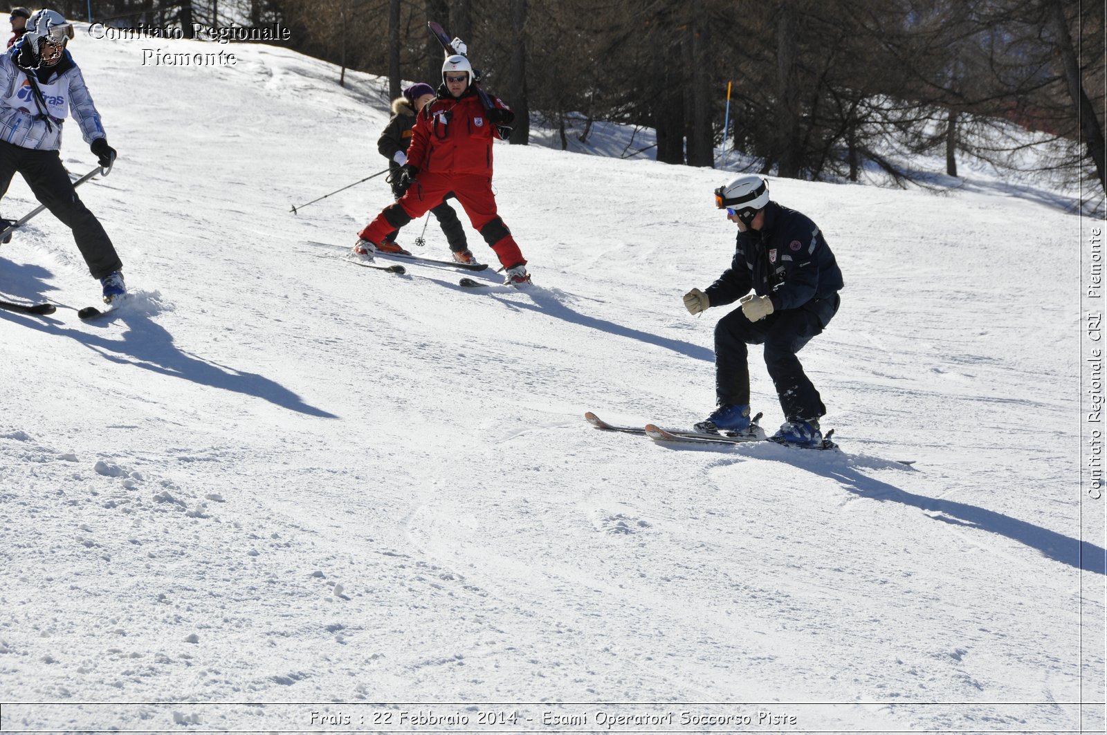 Frais : 22 Febbraio 2014 - Esami Operatori Soccorso Piste - Comitato Regionale del Piemonte