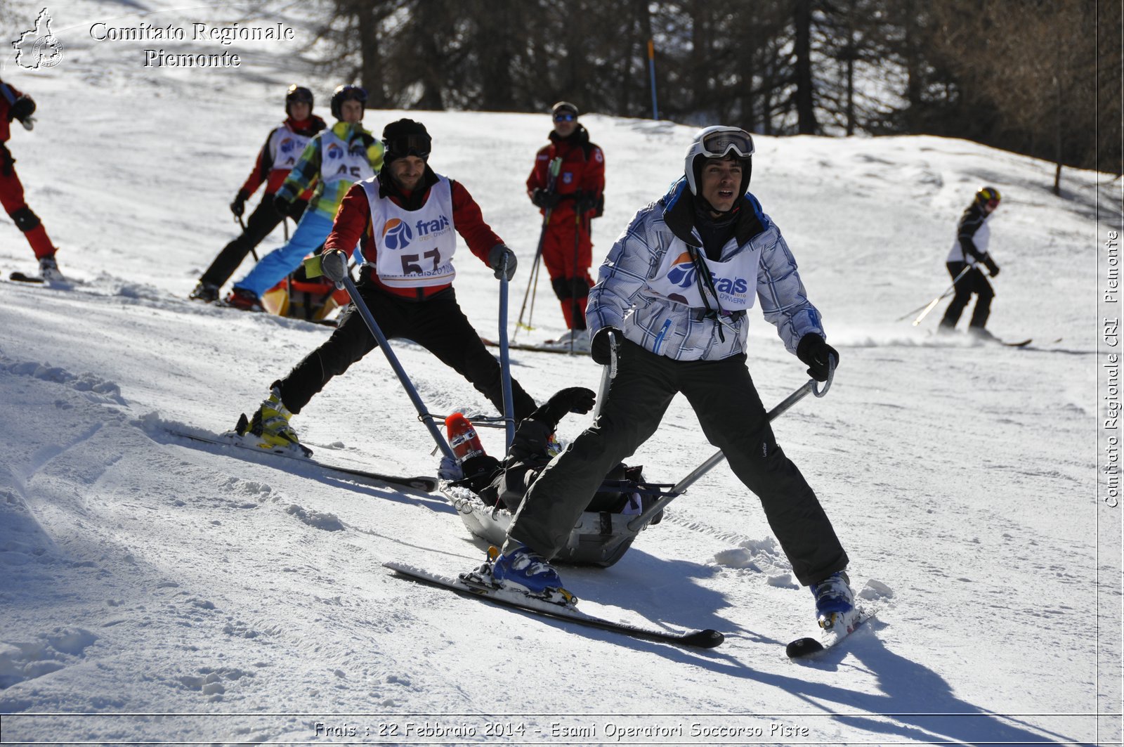 Frais : 22 Febbraio 2014 - Esami Operatori Soccorso Piste - Comitato Regionale del Piemonte