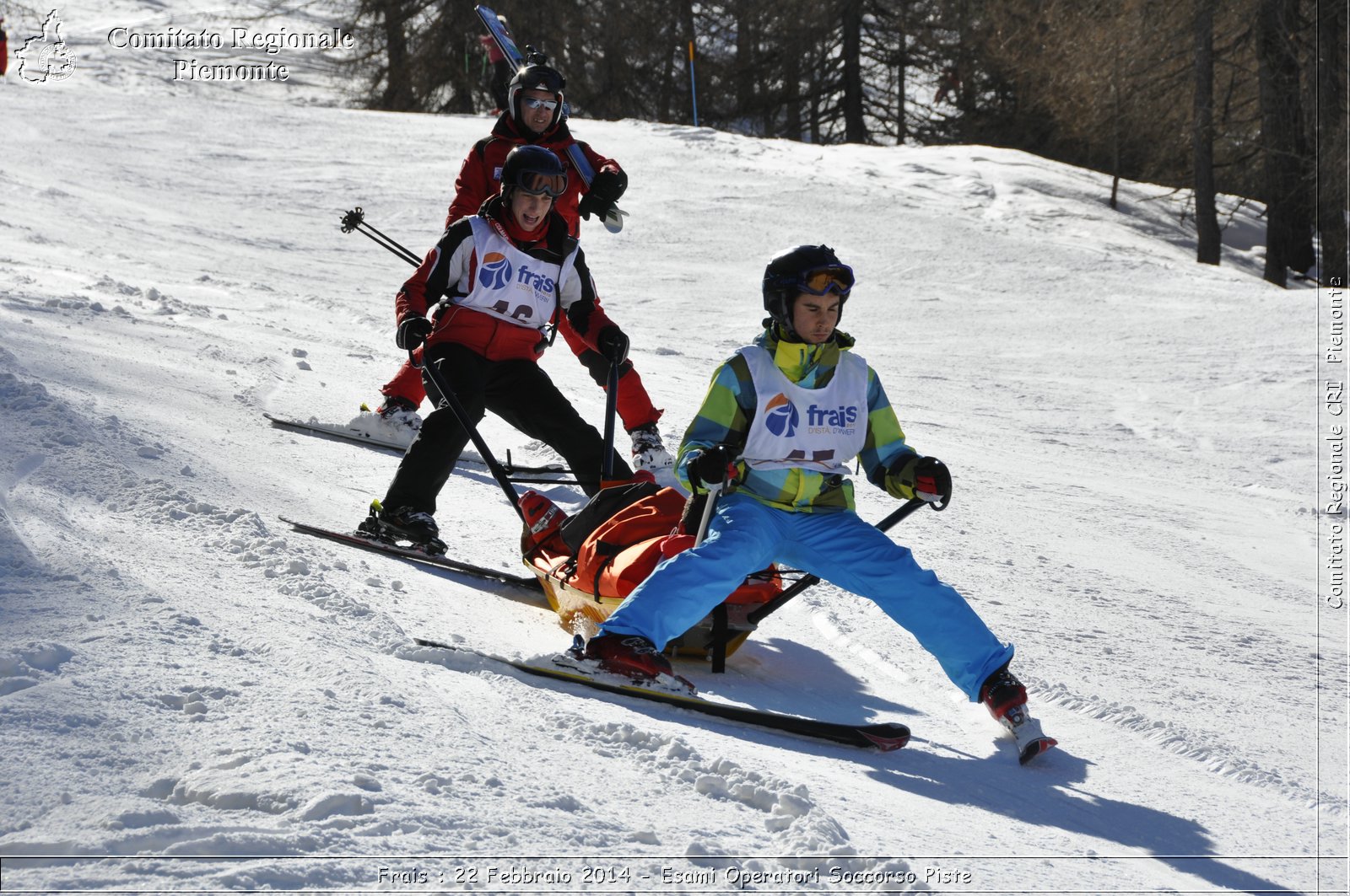 Frais : 22 Febbraio 2014 - Esami Operatori Soccorso Piste - Comitato Regionale del Piemonte