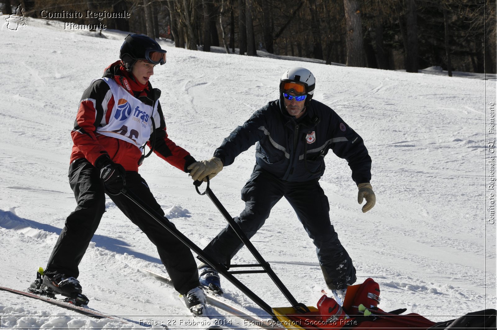 Frais : 22 Febbraio 2014 - Esami Operatori Soccorso Piste - Comitato Regionale del Piemonte