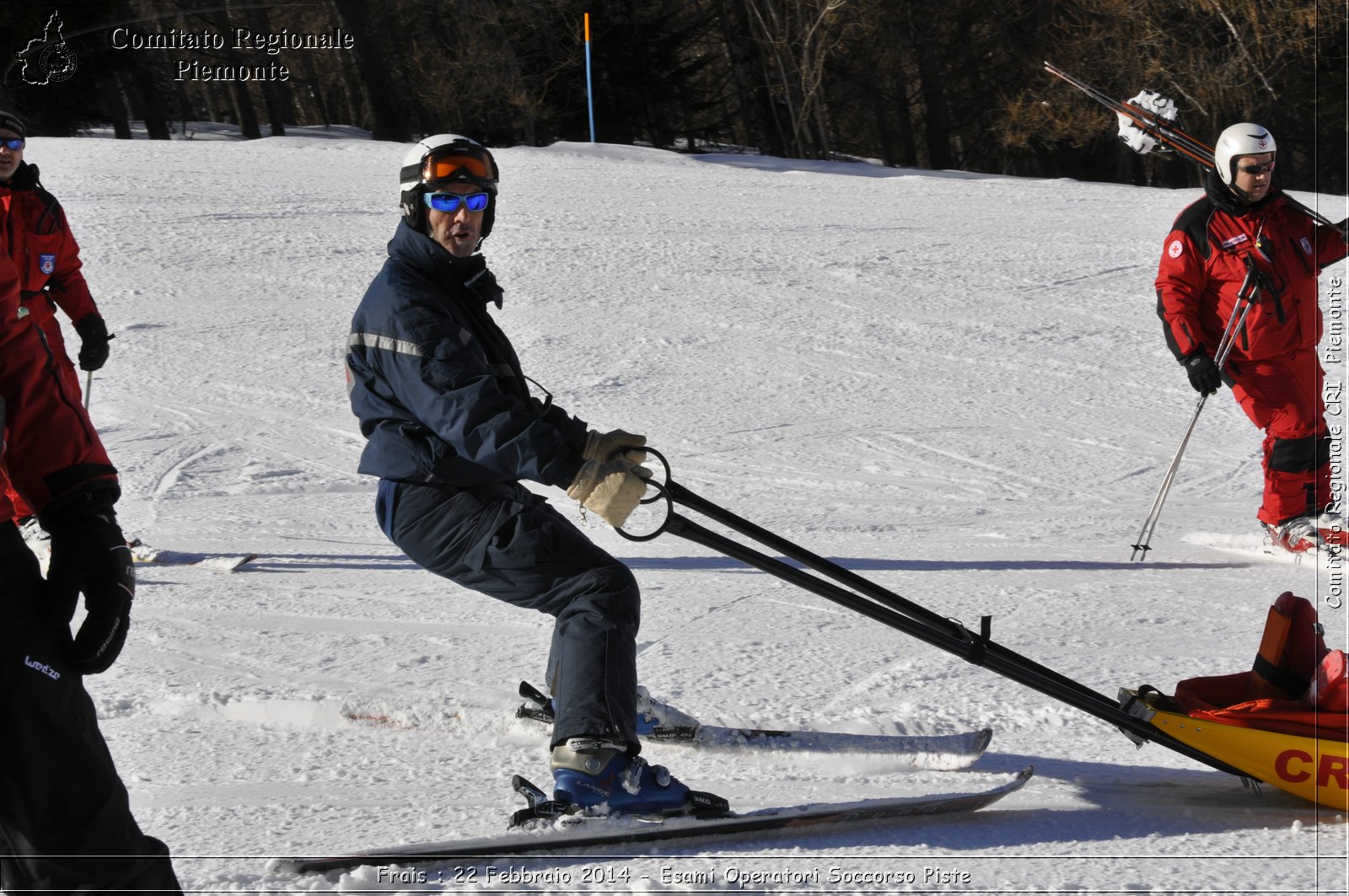 Frais : 22 Febbraio 2014 - Esami Operatori Soccorso Piste - Comitato Regionale del Piemonte