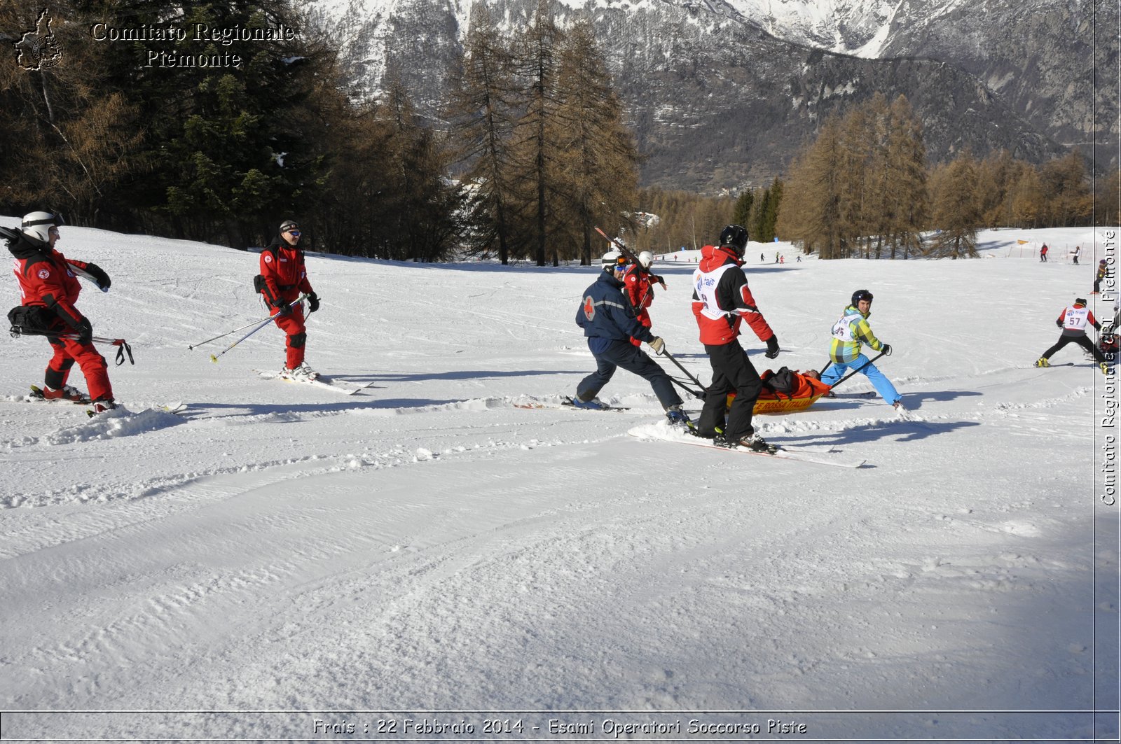 Frais : 22 Febbraio 2014 - Esami Operatori Soccorso Piste - Comitato Regionale del Piemonte