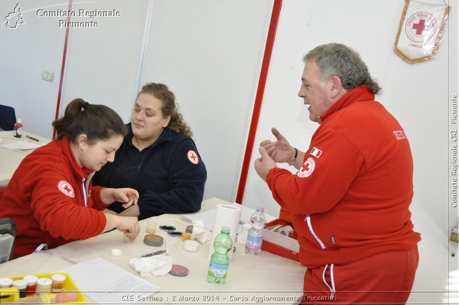 CIE Settimo : 2 Marzo 2014 - Corso Aggiornamento Truccatori - Comitato Regionale del Piemonte