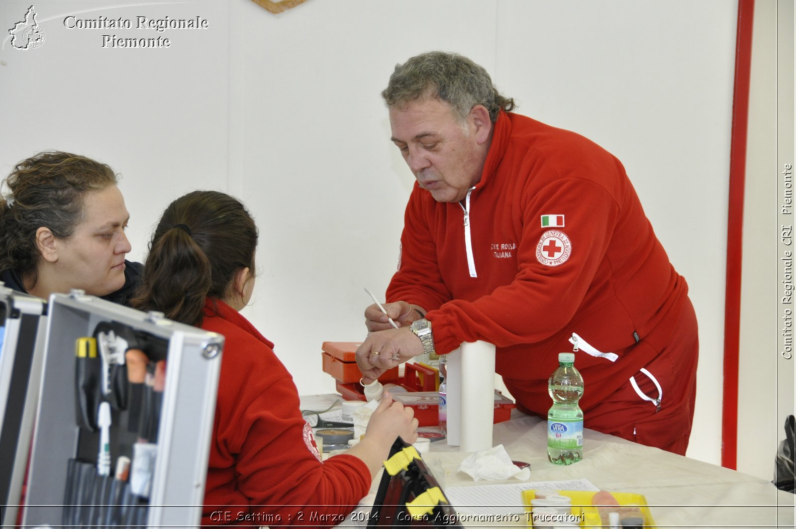 CIE Settimo : 2 Marzo 2014 - Corso Aggiornamento Truccatori - Comitato Regionale del Piemonte