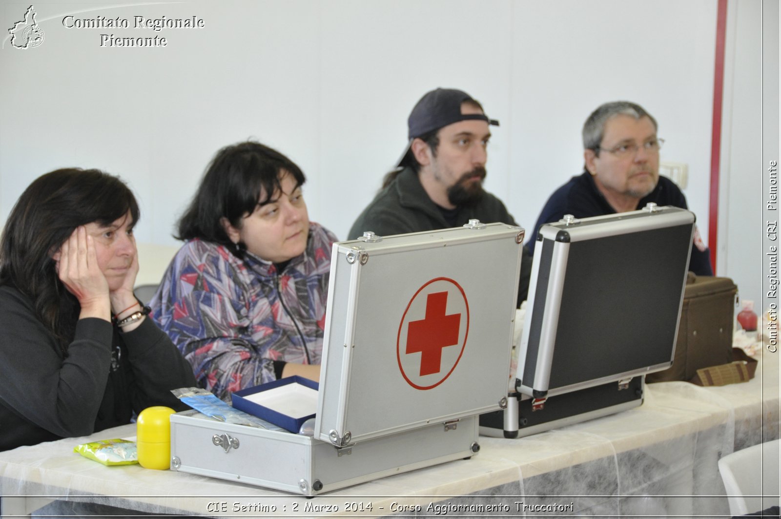 CIE Settimo : 2 Marzo 2014 - Corso Aggiornamento Truccatori - Comitato Regionale del Piemonte