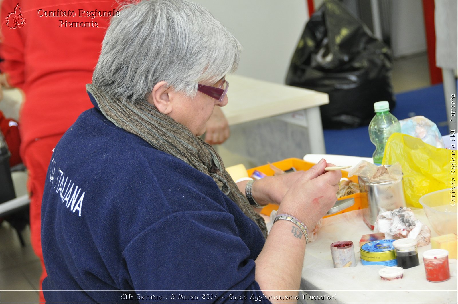 CIE Settimo : 2 Marzo 2014 - Corso Aggiornamento Truccatori - Comitato Regionale del Piemonte