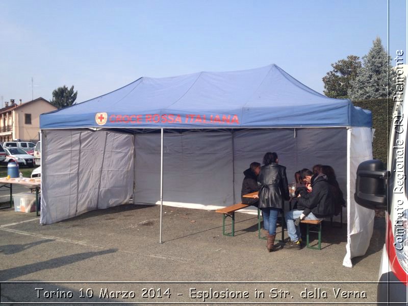 Torino : 10 Marzo 2014 - Esplosione in Str. della Verna - Comitato Regionale del Piemonte