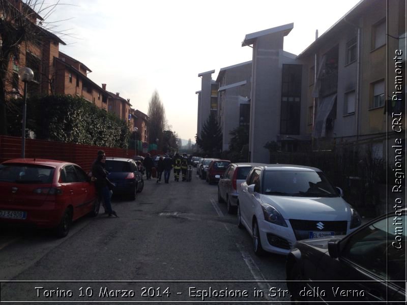 Torino : 10 Marzo 2014 - Esplosione in Str. della Verna - Comitato Regionale del Piemonte