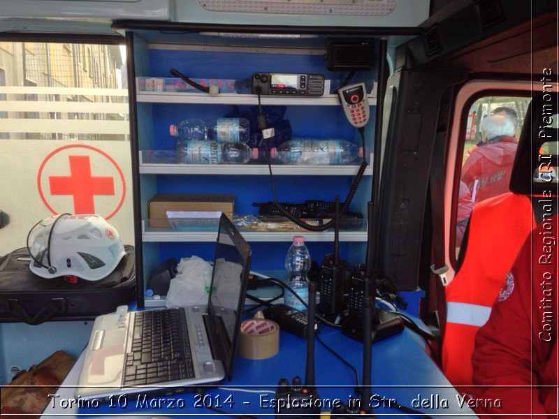 Torino : 10 Marzo 2014 - Esplosione in Str. della Verna - Comitato Regionale del Piemonte