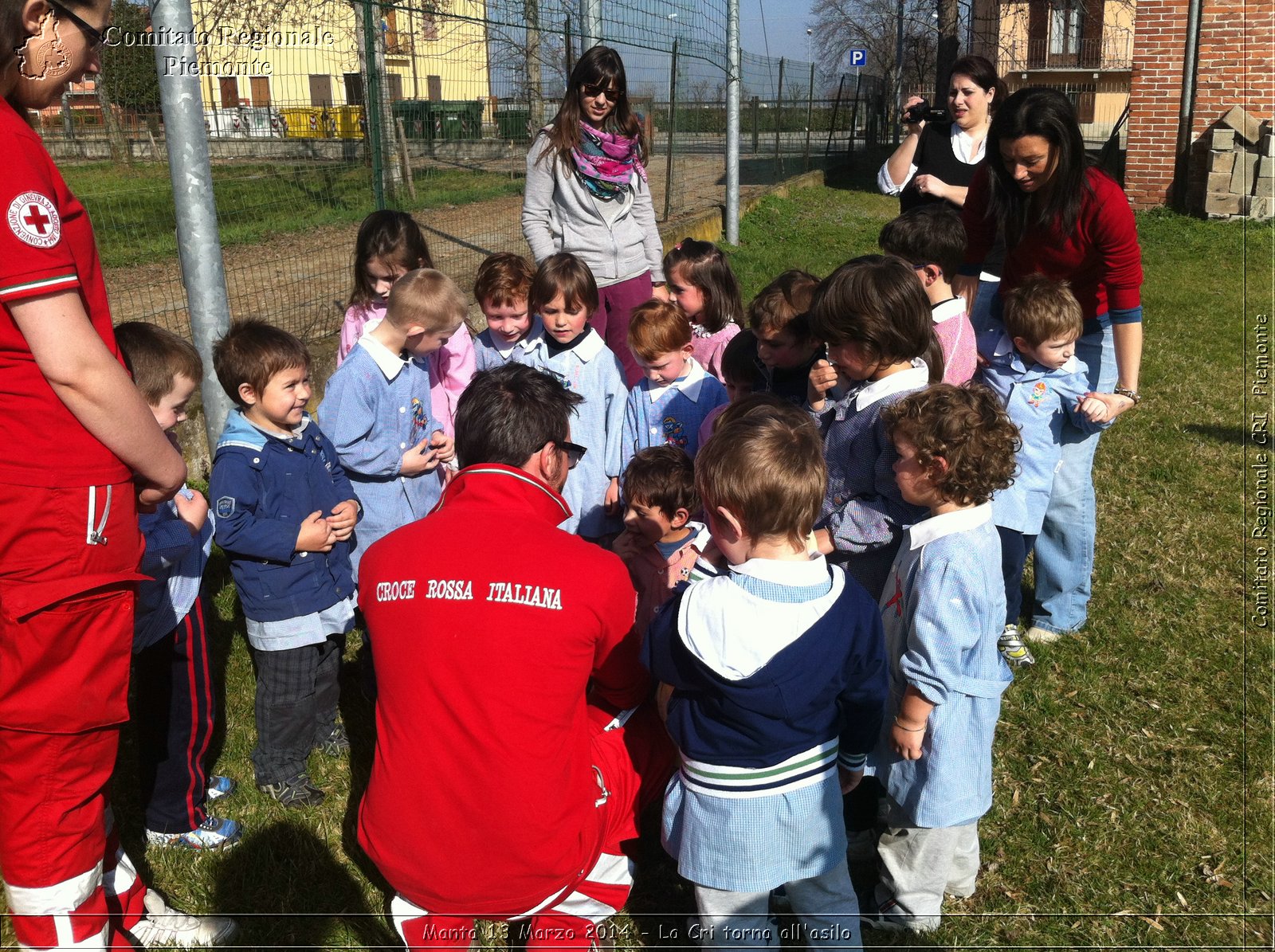 Manta 13 Marzo 2014 - La Cri torna all'asilo - Croce Rossa Italiana - Comitato Regionale del Piemonte