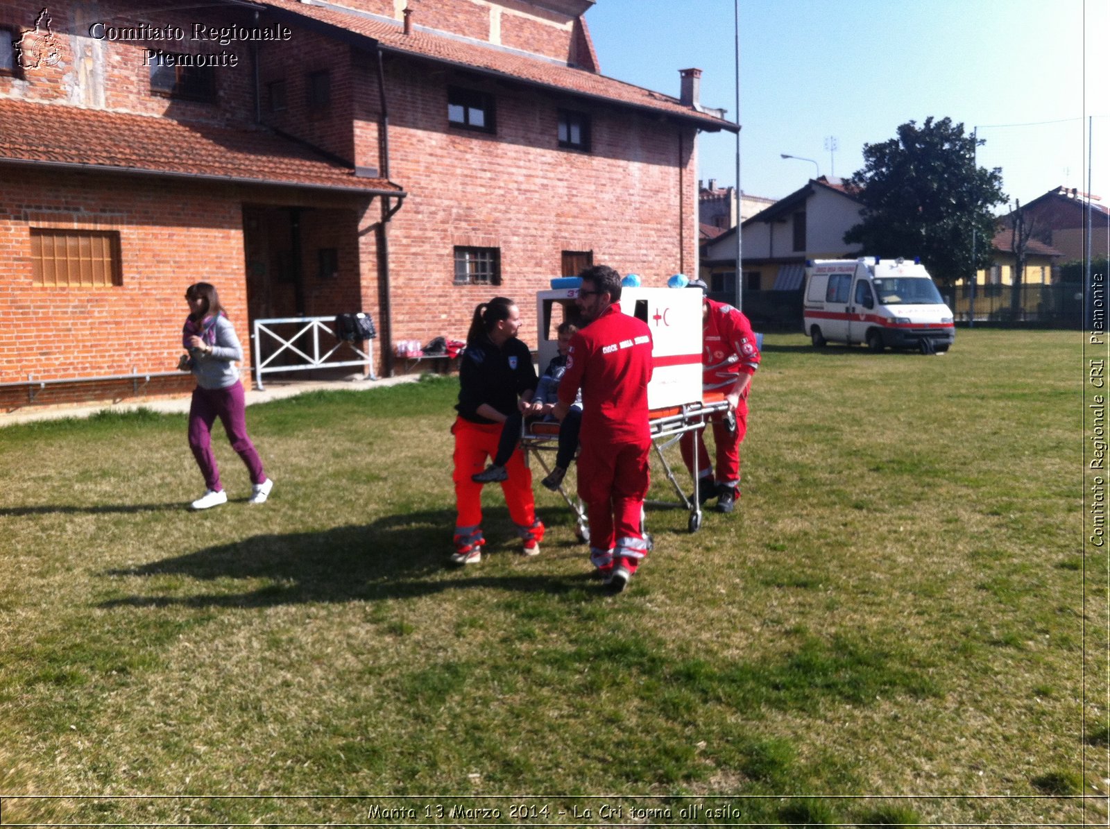 Manta 13 Marzo 2014 - La Cri torna all'asilo - Croce Rossa Italiana - Comitato Regionale del Piemonte