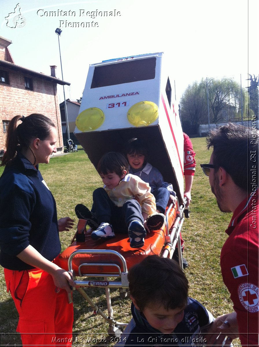 Manta 13 Marzo 2014 - La Cri torna all'asilo - Croce Rossa Italiana - Comitato Regionale del Piemonte