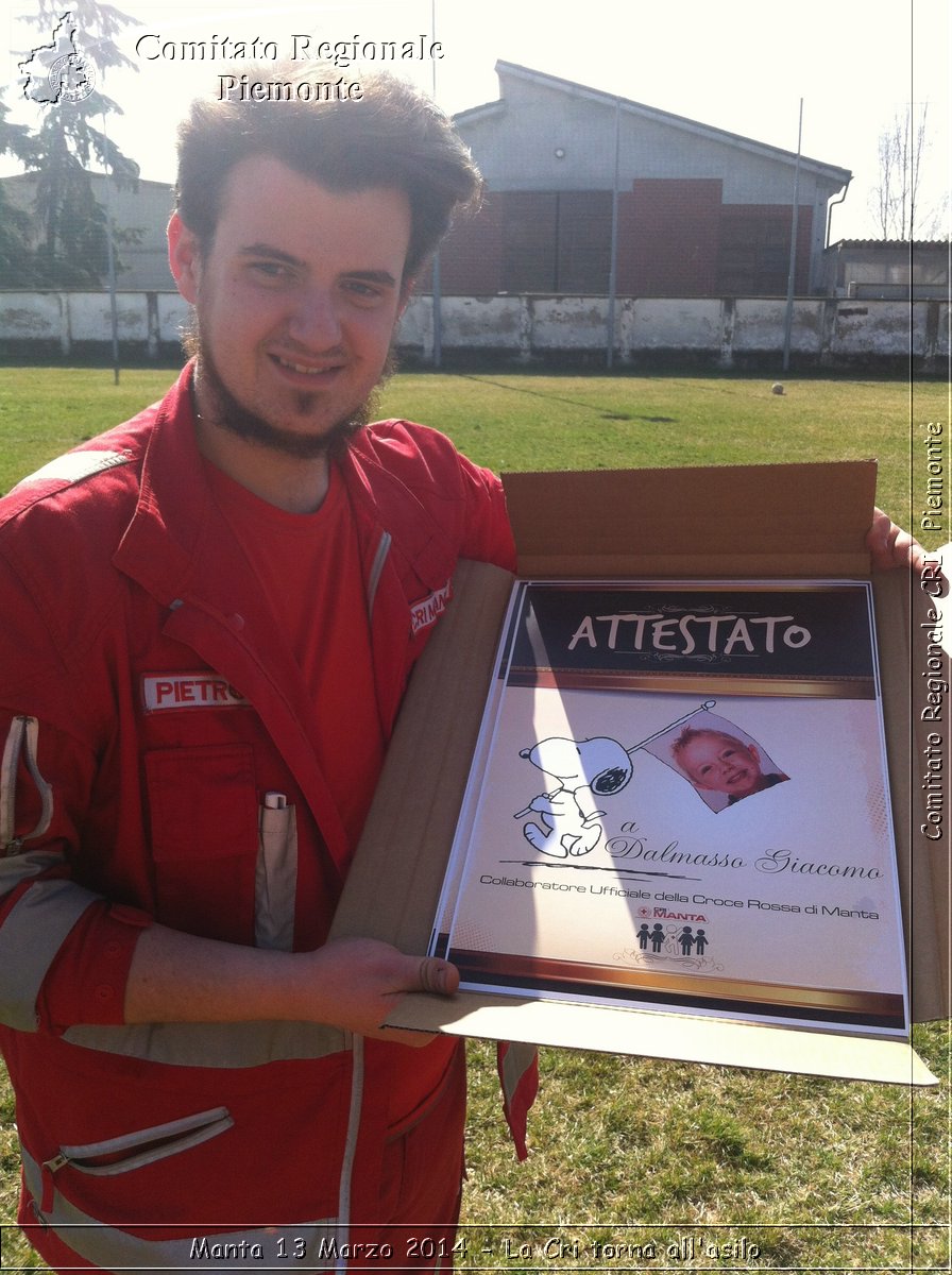 Manta 13 Marzo 2014 - La Cri torna all'asilo - Croce Rossa Italiana - Comitato Regionale del Piemonte