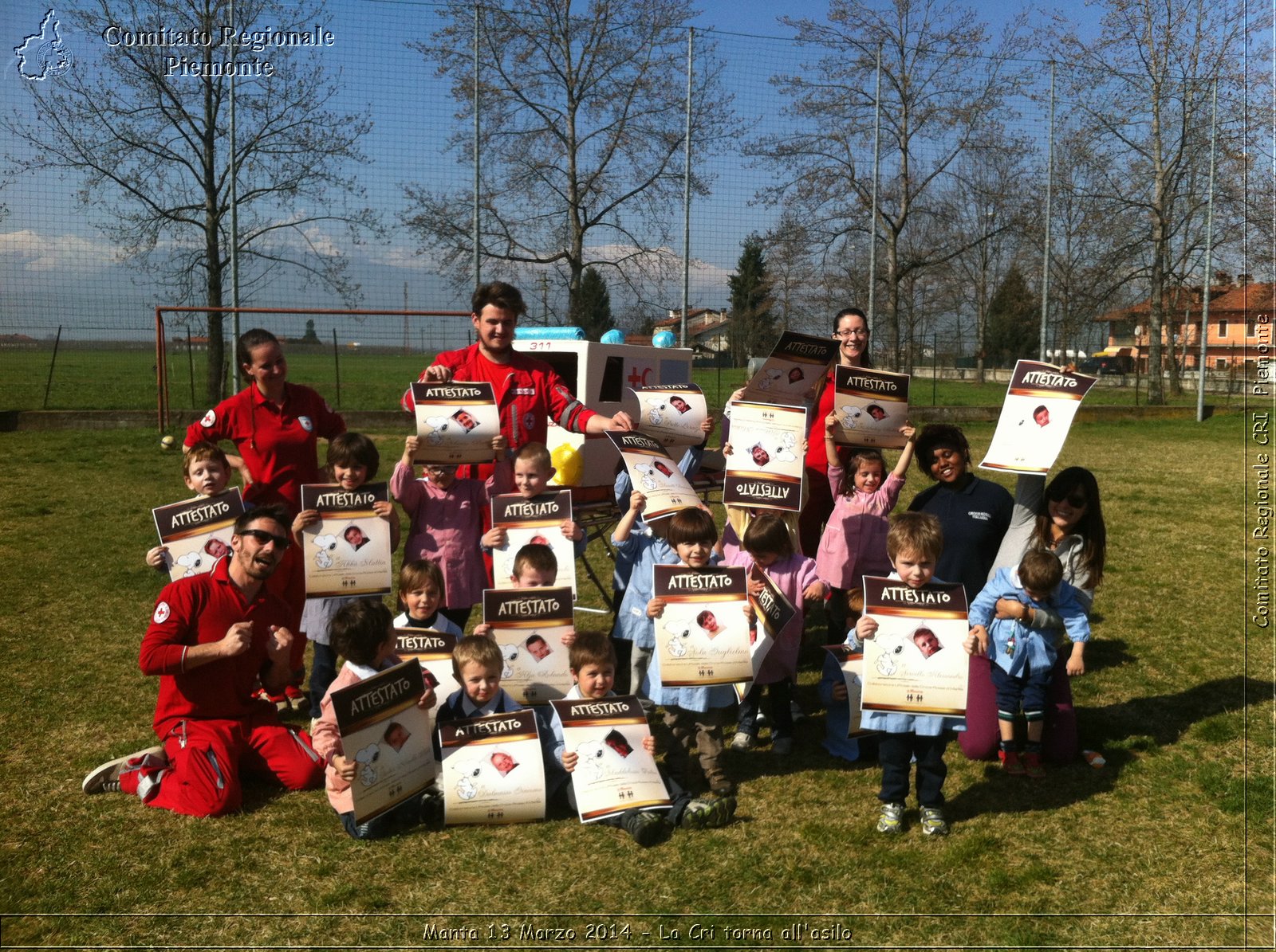 Manta 13 Marzo 2014 - La Cri torna all'asilo - Croce Rossa Italiana - Comitato Regionale del Piemonte