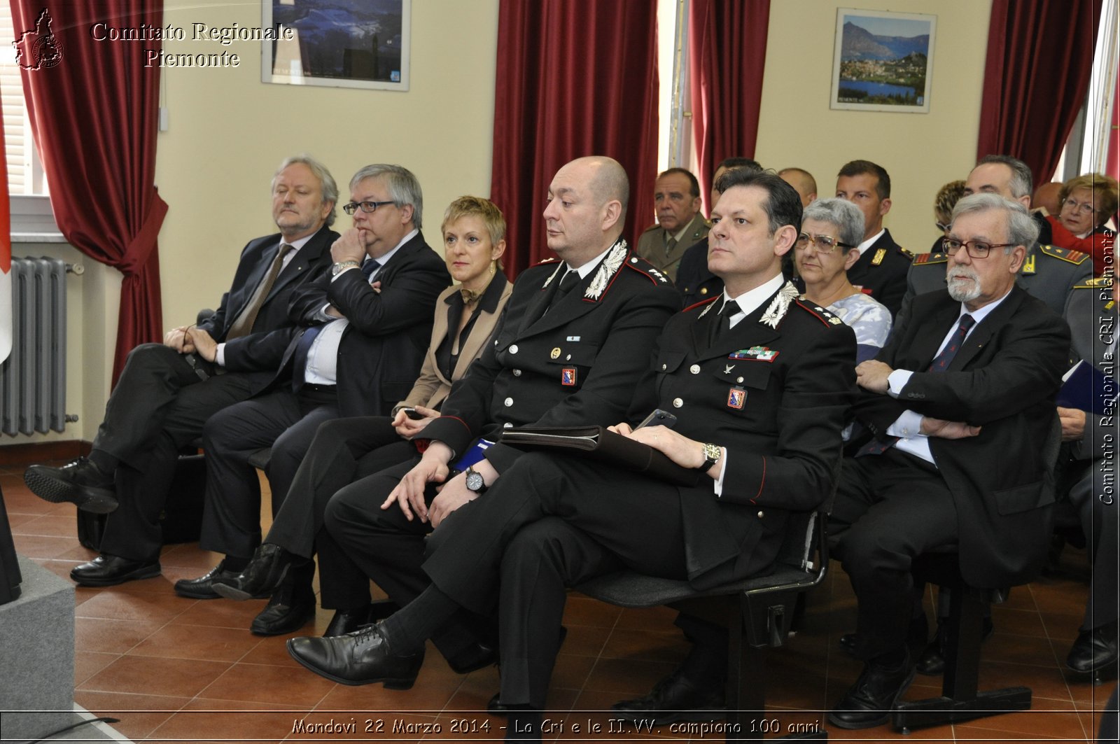 Mondov 23 Marzo 2014 - La Cri e le II.VV: compiono 100 anni - Comitato Regionale del Piemonte