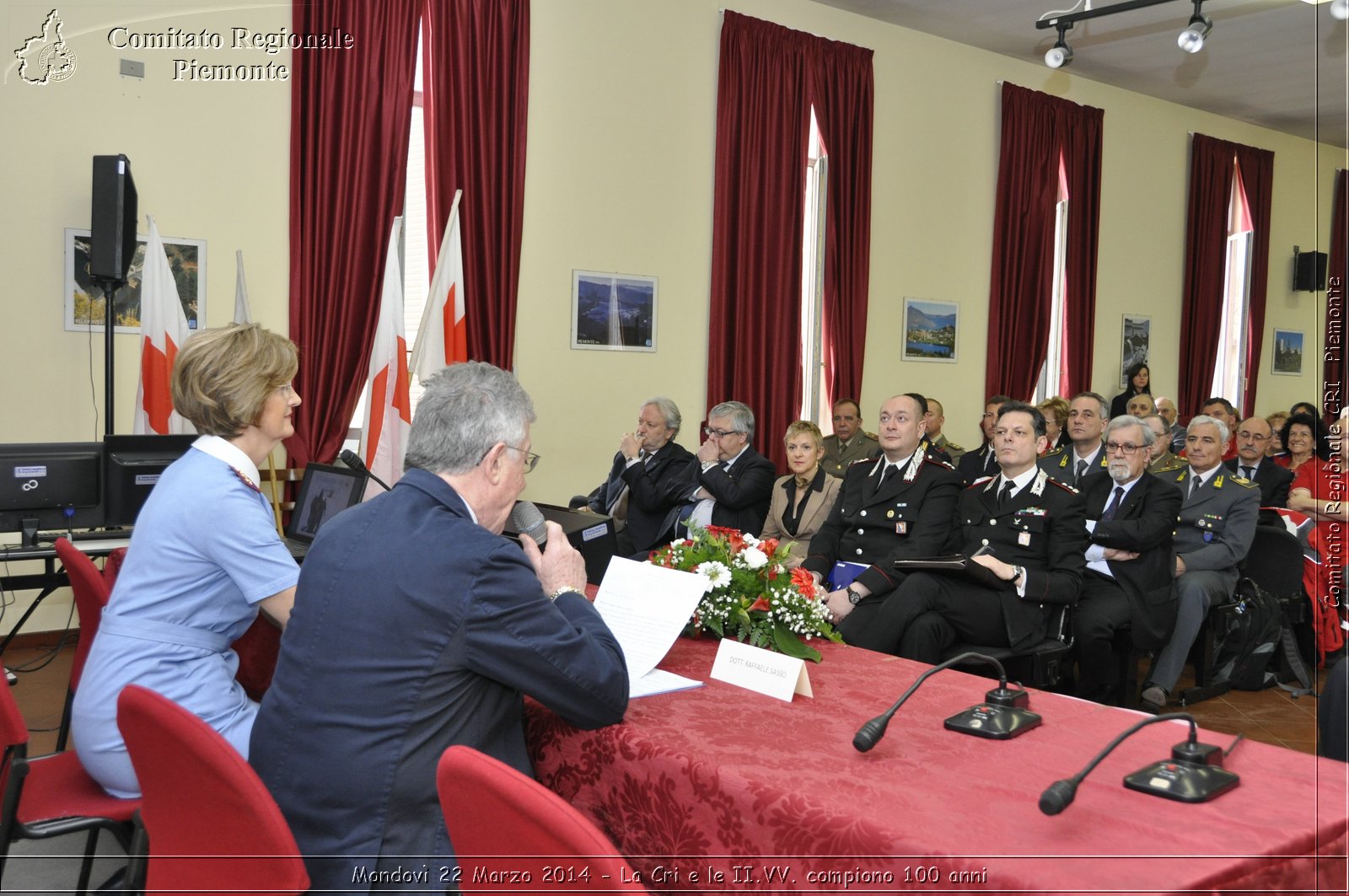 Mondov 23 Marzo 2014 - La Cri e le II.VV: compiono 100 anni - Comitato Regionale del Piemonte