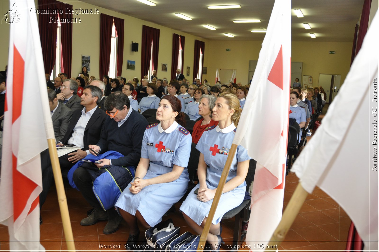 Mondov 23 Marzo 2014 - La Cri e le II.VV: compiono 100 anni - Comitato Regionale del Piemonte