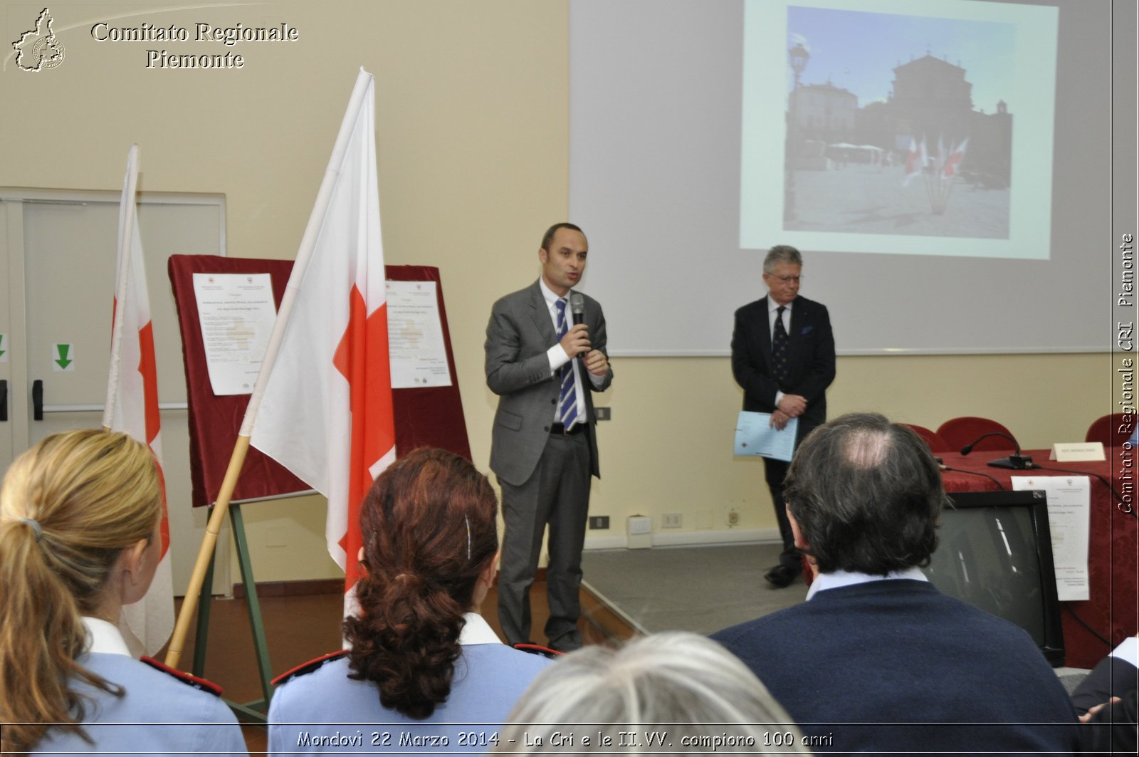 Mondov 23 Marzo 2014 - La Cri e le II.VV: compiono 100 anni - Comitato Regionale del Piemonte