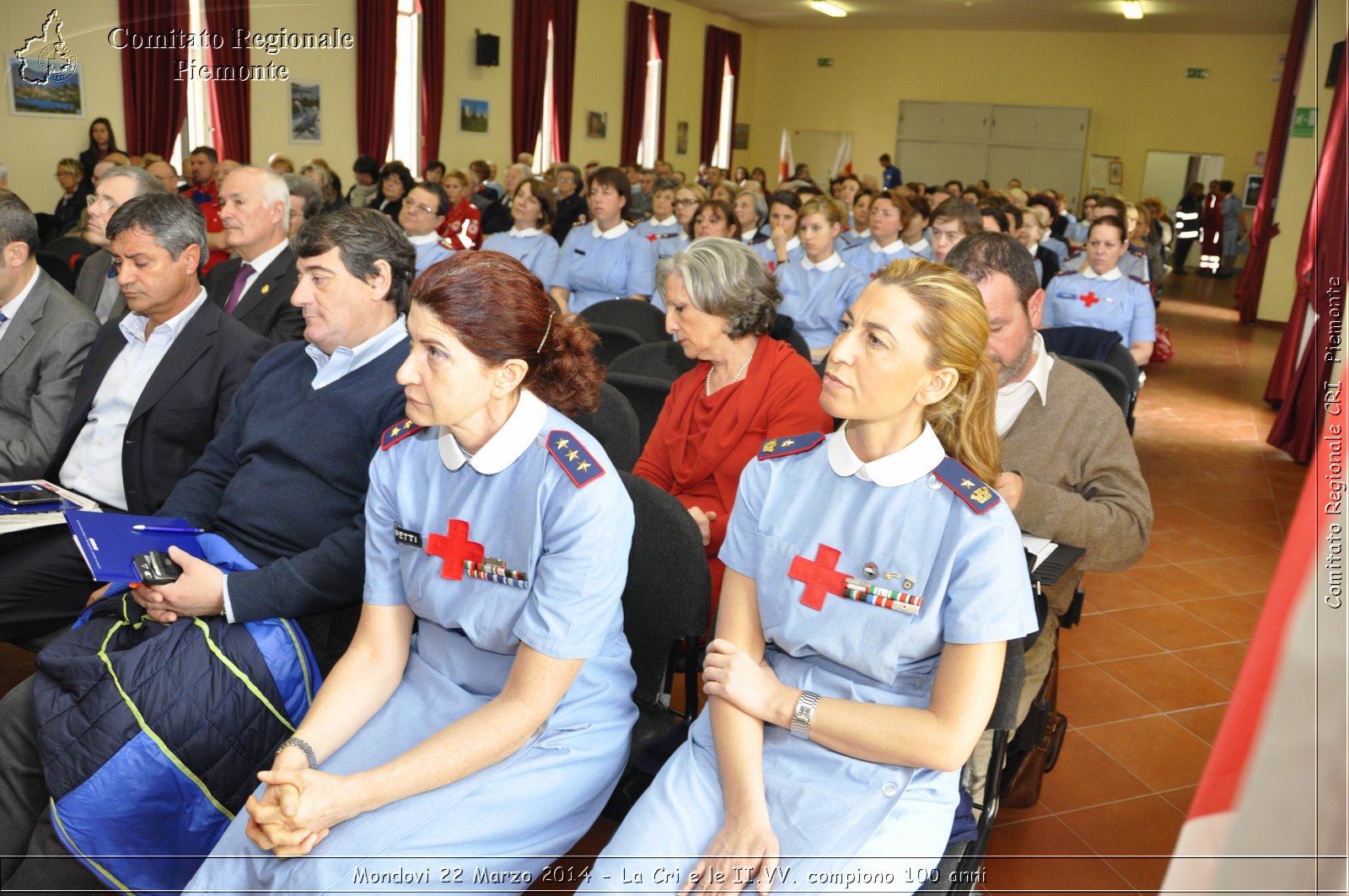 Mondov 23 Marzo 2014 - La Cri e le II.VV: compiono 100 anni - Comitato Regionale del Piemonte