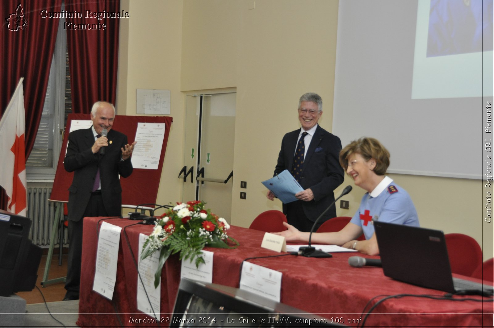 Mondov 23 Marzo 2014 - La Cri e le II.VV: compiono 100 anni - Comitato Regionale del Piemonte