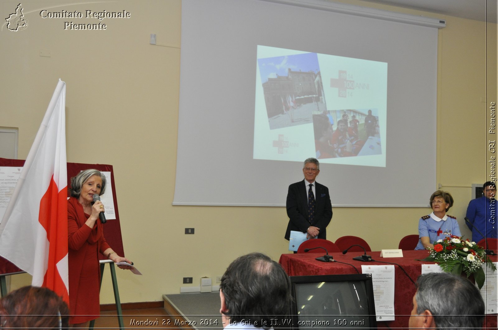 Mondov 23 Marzo 2014 - La Cri e le II.VV: compiono 100 anni - Comitato Regionale del Piemonte